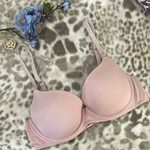 PINK by Victoria’s Secret Lightly Lined Push-Up Bra Blush Nude 34B